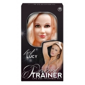 Надувная кукла с вибрацией и 2 любовными отверстиями Hot Lucy Lifesize Love Doll - NMC - в Смоленске купить с доставкой