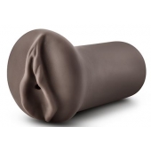 Коричневый мастубратор-вагина Nicole s Kitty - Blush Novelties - в Смоленске купить с доставкой