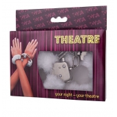 Наручники с белой меховой опушкой - ToyFa - купить с доставкой в Смоленске