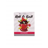 Стимулирующий презерватив-насадка Roll   Ball Raspberry - Sitabella - купить с доставкой в Смоленске