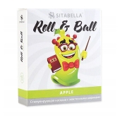 Стимулирующий презерватив-насадка Roll   Ball Apple - Sitabella - купить с доставкой в Смоленске