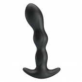Черный анальный стимулятор простаты с вибрацией Special Anal Massager - 14,5 см. - Baile - в Смоленске купить с доставкой