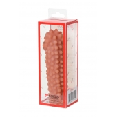 Телесная насадка на фаллос с бугорками KOKOS Extreme Sleeve 10 - 15,8 см. - KOKOS - в Смоленске купить с доставкой