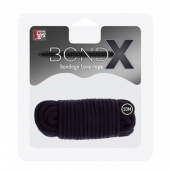 Черная веревка для связывания BONDX LOVE ROPE - 10 м. - Dream Toys - купить с доставкой в Смоленске