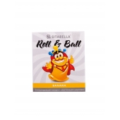 Стимулирующий презерватив-насадка Roll   Ball Banana - Sitabella - купить с доставкой в Смоленске