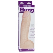 Огромная насадка-реалистик Vac-U-Lock Realistic Hung - 31,7 см. - Doc Johnson - купить с доставкой в Смоленске
