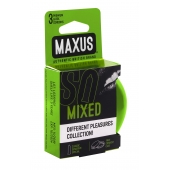 Презервативы в железном кейсе MAXUS Mixed - 3 шт. - Maxus - купить с доставкой в Смоленске