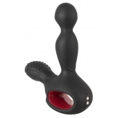 Черный вибромассажер простаты с нагревом и ротацией Prostate Plug - 14,5 см. - Orion - в Смоленске купить с доставкой