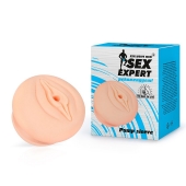Телесная насадка-вагина на помпу - Sex Expert - в Смоленске купить с доставкой