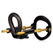 Черный экстендер-растяжитель пениса - Sex Expert - в Смоленске купить с доставкой