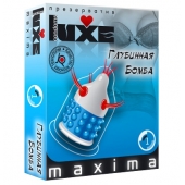 Презерватив LUXE Maxima  Глубинная бомба  - 1 шт. - Luxe - купить с доставкой в Смоленске