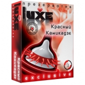 Презерватив LUXE  Exclusive   Красный Камикадзе  - 1 шт. - Luxe - купить с доставкой в Смоленске