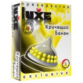 Презерватив LUXE  Exclusive  Кричащий банан  - 1 шт. - Luxe - купить с доставкой в Смоленске