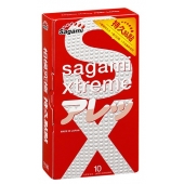 Утолщенные презервативы Sagami Xtreme Feel Long с точками - 10 шт. - Sagami - купить с доставкой в Смоленске
