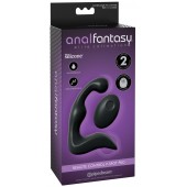 Черный вибромассажер простаты с пультом ДУ Control P-Spot Pro - Pipedream - в Смоленске купить с доставкой