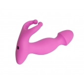 Розовый стимулятор простаты с усиками - 15 см. - 4sexdreaM - в Смоленске купить с доставкой