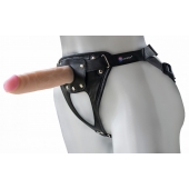 Универсальный мягкий пояс с насадкой Hard brutal BDSM-КОНСУЛ - 17 см. - LOVETOY (А-Полимер) - купить с доставкой в Смоленске