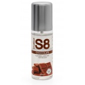 Смазка на водной основе S8 Flavored Lube со вкусом шоколада - 125 мл. - Stimul8 - купить с доставкой в Смоленске