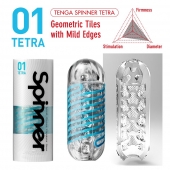 Мастурбатор SPINNER Tetra - Tenga - в Смоленске купить с доставкой