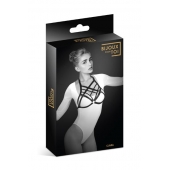 Черная упряжь на грудь Clara - Bijoux Pour Toi - купить с доставкой в Смоленске