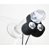 Черный инновационный мужской вибростимулятор JETT - Hot Octopuss - в Смоленске купить с доставкой