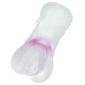Прозрачный реалистичный мастурбатор Juicy Pussy Crystal Rose - ToyFa - в Смоленске купить с доставкой