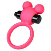 Розовое виброкольцо на пенис A-Toys - A-toys - в Смоленске купить с доставкой