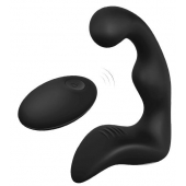 Черный вибромассажер простаты REMOTE BOOTY PLEASER - Dream Toys - в Смоленске купить с доставкой