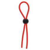 Красное эрекционное лассо с одной бусиной-утяжкой STRETCHY THIN LASSO - Dream Toys - в Смоленске купить с доставкой