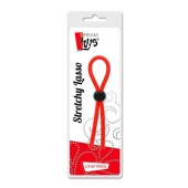 Красное эрекционное лассо с одной бусинкой-утяжкой STRETCHY THICK LASSO - Dream Toys - в Смоленске купить с доставкой