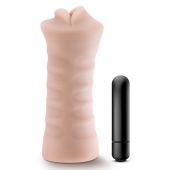 Телесный мастурбатор-ротик Angie - Blush Novelties - в Смоленске купить с доставкой