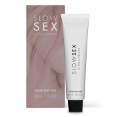 Лубрикант на водной основе Slow Sex Anal Play Gel - 30 мл. - Bijoux Indiscrets - купить с доставкой в Смоленске