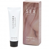 Лубрикант на водной основе Slow Sex Anal Play Gel - 30 мл. - Bijoux Indiscrets - купить с доставкой в Смоленске