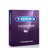 Презервативы Torex  Ультратонкие  - 3 шт. - Torex - купить с доставкой в Смоленске