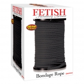 Черная веревка для связывания Bondage Rope - 60,9 м. - Pipedream - купить с доставкой в Смоленске