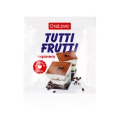 Пробник гель-смазки Tutti-frutti со вкусом тирамису - 4 гр. - Биоритм - купить с доставкой в Смоленске