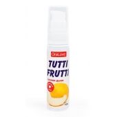 Гель-смазка Tutti-frutti со вкусом сочной дыни - 30 гр. - Биоритм - купить с доставкой в Смоленске