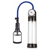 Прозрачная вакуумная помпа Sex Expert с манометром - Sex Expert - в Смоленске купить с доставкой