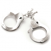 Металлические наручники Metal Handcuffs - Fifty Shades of Grey - купить с доставкой в Смоленске