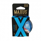 Классические презервативы в пластиковом кейсе MAXUS Classic - 3 шт. - Maxus - купить с доставкой в Смоленске