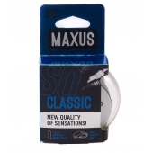 Классические презервативы в пластиковом кейсе MAXUS Classic - 3 шт. - Maxus - купить с доставкой в Смоленске