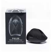 Черный инновационный мужской вибратор PULSE SOLO ESSENTIAL - Hot Octopuss - в Смоленске купить с доставкой