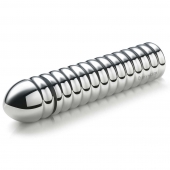 Рельефный фаллос для интенсивного электросекса Groovey George - 20 см. - MyStim - купить с доставкой в Смоленске