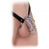 Кольцо верности Extreme Chastity Belt с фиксацией головки - Pipedream - купить с доставкой в Смоленске