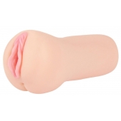 Телесный вибромастурбатор-вагина с рельефом EMILY AUTO - KOKOS - в Смоленске купить с доставкой