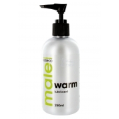 Лубрикант с согревающим эффектом MALE Cobeco Warm Lubricant - 250 мл. - Cobeco - купить с доставкой в Смоленске