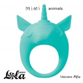 Зеленое эрекционное кольцо Unicorn Alfie - Lola Games - в Смоленске купить с доставкой