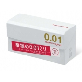 Супер тонкие презервативы Sagami Original 0.01 - 10 шт. - Sagami - купить с доставкой в Смоленске