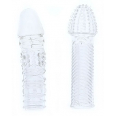 Комплект из 2 прозрачных насадок на пенис PENIS EXTENDER PACK - Dream Toys - в Смоленске купить с доставкой