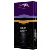 Разноцветные презервативы DOMINO Colour Beauty - 6 шт. - Domino - купить с доставкой в Смоленске